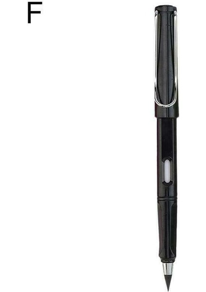 Siyah Ofis Sonsuz Kalem Metal Kalem Mürekkepsiz Kalem Ofis Boyama L3F2 (Yurt Dışından)