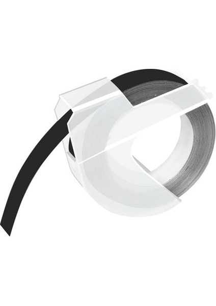 Dymo Organizer Xpress Etiket Makinesi Için 3'lü Paket 3D Kabartmalı Siyah Bant (Yurt Dışından) fiyatları