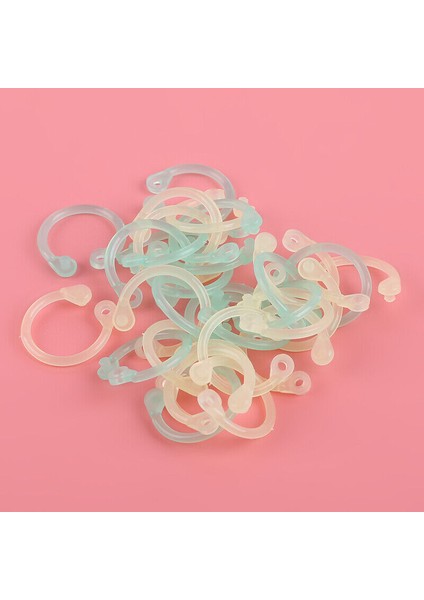 3# Plastik Daire Halka Klipsleri Kendin Yap Gevşek Yapraklı Defter Bağlayıcı Halkaları Not Defteri Daire Halkası (Yurt Dışından) fiyatları