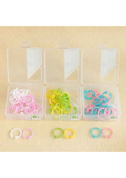 3# Plastik Daire Halka Klipsleri Kendin Yap Gevşek Yapraklı Defter Bağlayıcı Halkaları Not Defteri Daire Halkası (Yurt Dışından) fırsatları