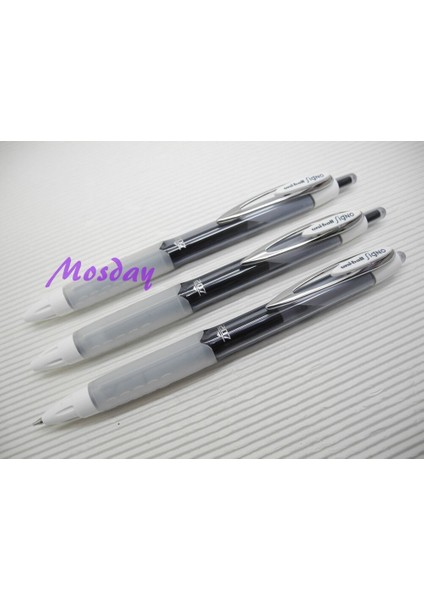 6 Adet Uni-Ball Signo UMN-207F Retractable Roller Ball Kalem Ince Uçlu, Siyah (Yurt Dışından)