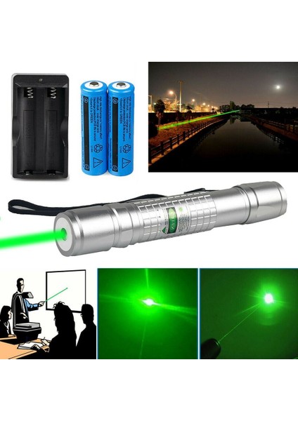 900 Mile Yeşil Lazer Işaretleyici Kalem Şarj Edilebilir 1mw 532NM Görünür Işık Kedi Oyuncağı Için (Yurt Dışından) modelleri