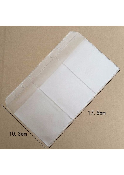 A6 Boyutlu 3 Yuvalı Plastik Zarf Kart Saklama Içi Dolgu Organizatörü #b9 (Yurt Dışından) fiyatları