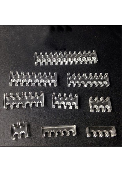 16 Iğneli 18AWG Kablolar Için Şeffaf Akrilik Kablo Tarak Dolabı (Yurt Dışından) fiyatları