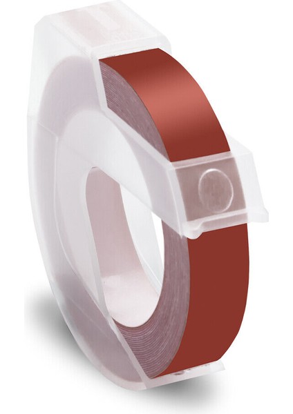 Bordo A520107 Stili 2 Parça Dymo 3D Kabartma Etiket Şeridi Xpress Etiket Makinesi Plastik Uyumlu (Yurt Dışından)
