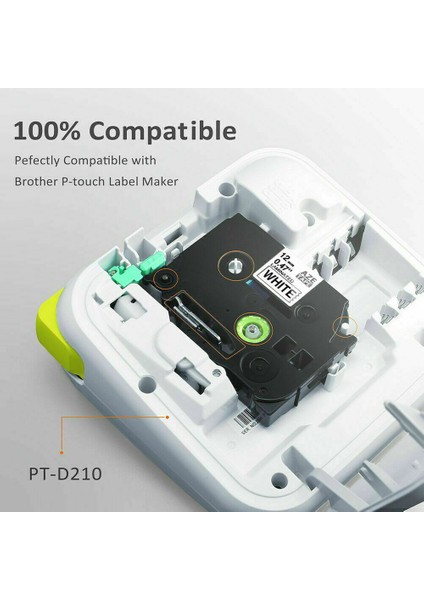 5 Adet Uyumlu Brother P-Touch TZ-231 TZE-231 PT-D210 Etiket Yazıcı Şeridi 12MM (Yurt Dışından) fiyatları