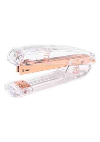 1 Adet Şeffaf Akrilik Masa Üstü Zımba Makinesi Öğrenci Kırtasiye Ofis Malzemeleri #w - (Yurt Dışından) fiyatları