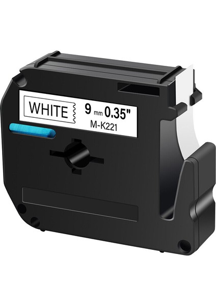 Brother M-K221 MK221 P-Touch 9mm Siyah Beyaz Etiket Şeridi Için Uyumlu 1pk (Yurt Dışından) fiyatları