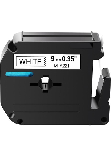 Brother M-K221 MK221 P-Touch 9mm Siyah Beyaz Etiket Şeridi Için Uyumlu 1pk (Yurt Dışından) modelleri