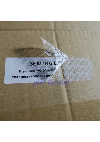 Garanti Stickerı Çıkarıldığında Bozulur Korumalı Güvenlik Etiketi Wvır - (Yurt Dışından)