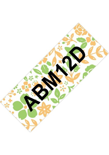 12 mm Tarzı Portakal Çiçeği Epson Labelworks LW400 LW300 Etiket Şeridi SS12KW mm 8m Uyumlu (Yurt Dışından)