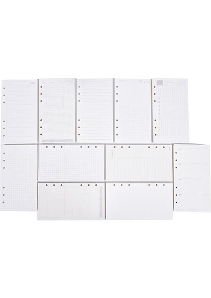 Boş Kağıt A6 Spiral Cilt Defter Yedek Yaprak Dolgu Ajandası Iç Sayfa Içi Aj (Yurt Dışından) fiyatları