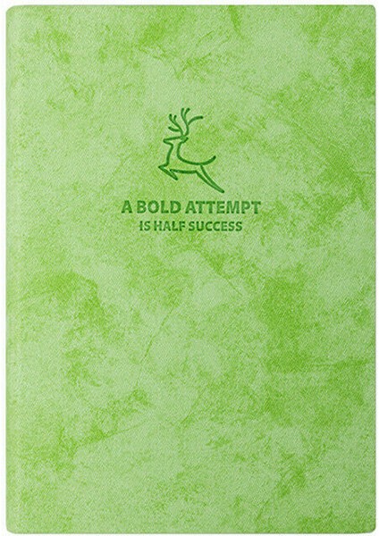 A6-Boş-Pembe Kalın Deri Retro Günlük A5A6 Defter Çizgili Kağıt Yazma Günlüğü (Yurt Dışından)