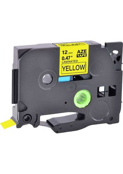 Brother P-Touch TZ-631 TZE-631 Için 1pk Siyah Sarı Etiket Şeridi (Yurt Dışından)