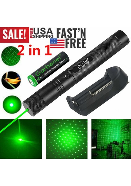 Yakınabilir 900 Mil Yeşil Lazer Işaretçi Kalem Astronomi Görünür Işın Işık Lazer Abd (Yurt Dışından)