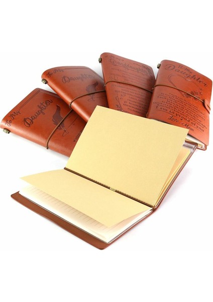 Annemi Seviyorum Kızıma Anneden Kişiselleştirilmiş Deri Defter Günlük En Iyi Hediye Noel (Yurt Dışından) modelleri