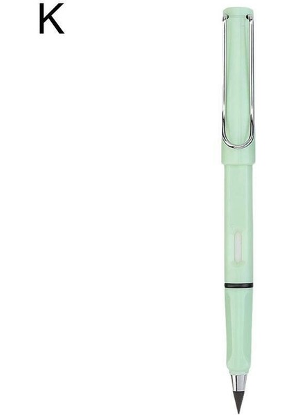 Açık Yeşil Ofis Sonsuz Kalem Sürekli Metal Kalem Mürekkepsiz Kalem Ofis Pası Yeni. (Yurt Dışından)