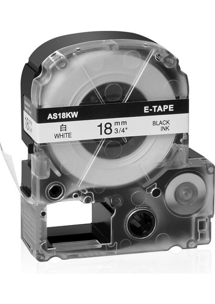 Ep LW400 LW600P Lwr Yazıcı Için Siyah Beyaz LC-5WBN Etiket Bandı (Yurt Dışından) modelleri