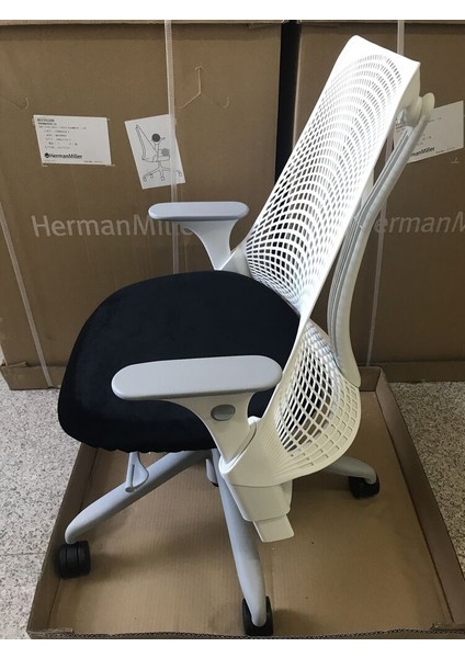 Sarı El Yapımı Koltuk Kılıfı Yastık Herman Miller Sayl Ev Ofis Görev Sandalyesi Için Uygun (Yurt Dışından) fiyatları