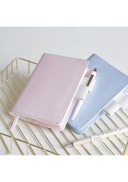 Yeşil A6 Hobotyle Yeşil, Pembe ve Mavi Temalı Kumaş ve Pu Defter Kapağı (Yurt Dışından) fiyatları