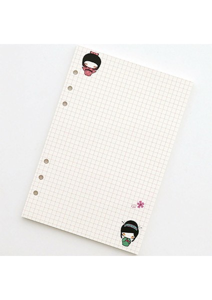 A6 Style Kafes Renkli Kağıt Ay Hafta Hafifliği Planlayıcı Defter Günlük Program Dolgu Kağıtları (Yurt Dışından)