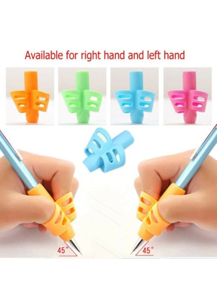 5* Kalem Kavrama Tutucu Ergonomik Yazma Pozisyon Düzeltici-Çocuklar ve Öğrenciler Için Çok Büyük (Yurt Dışından)
