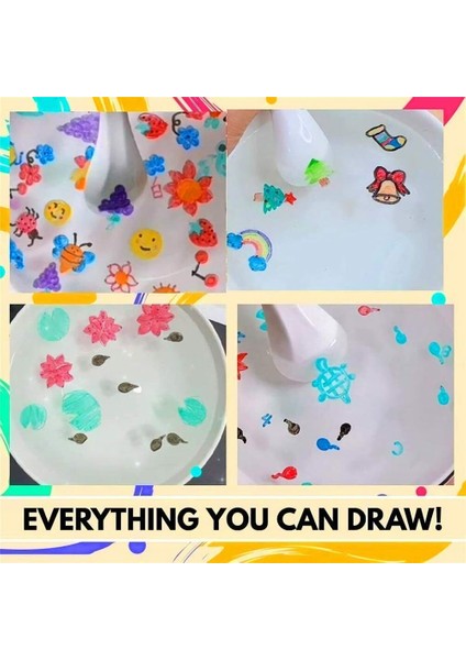 8 Adet Yüzer Kalem Sihirli Su Boyama Kalemi Büyücü Doodle Çizim Kalemleri (Yurt Dışından) fırsatları