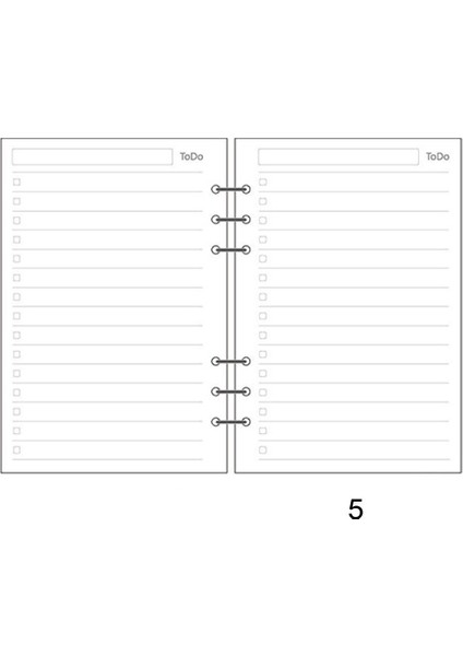 A5 Stili Yapmak Defter Dergi Günlük Gevşek Yaprak Dolgu Kağıdı El Yazması Kraft A5 A6 A7 (Yurt Dışından)