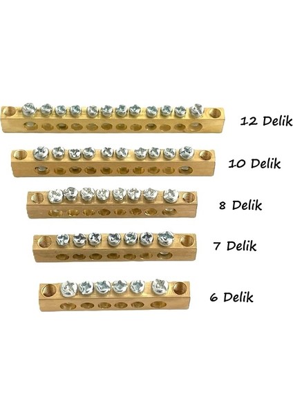 Toprak Barası 10 Delik 63A ( 6 x 8 ) 5 Adet