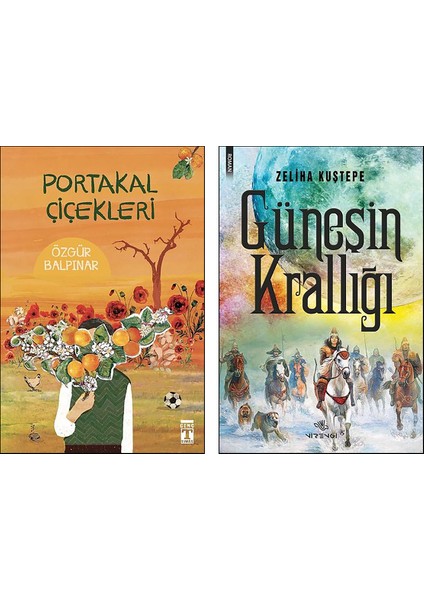 Portakal Çiçekleri - Güneşin Krallığı 2 Kitap