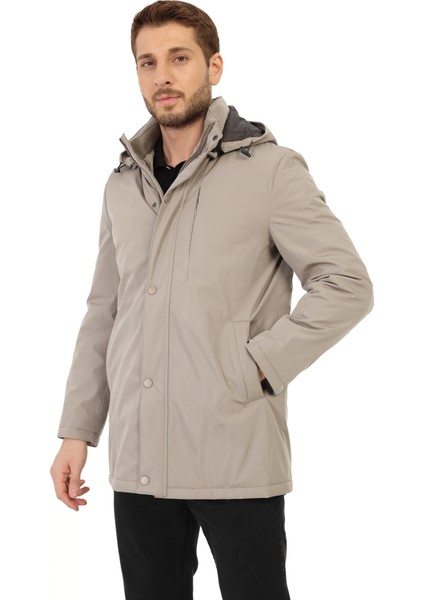 Regular Dizüstü Vizon ( Çıkarılabilir Kapüşonlu ) Kaban