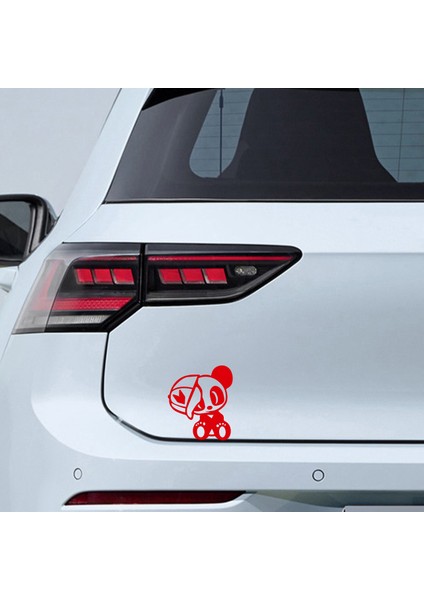Jdm Panda Sticker Model 2 - Jdm Sticker - Oto Sticker - Araba Sticker - Araç Sticker - Cam Sticker fiyatları