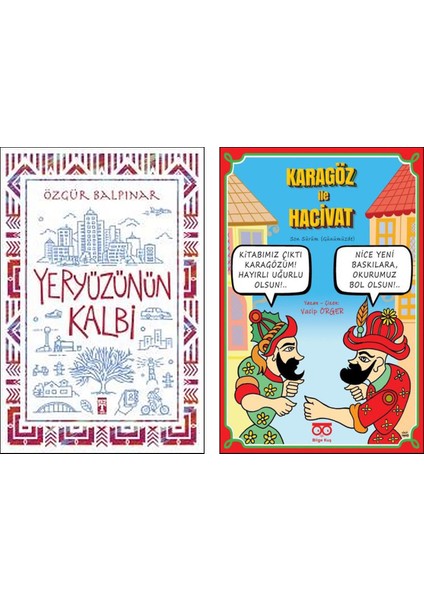 Yeryüzünün Kalbi - Karagöz ile Hacivat 2 Kitap