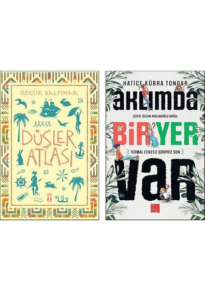Düşler Atlası - Aklımda Bir Yer Var 2 Kitap
