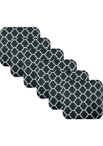 Knsz oturma minderi 6 lı mazlum viona kumaş tel sandalyesi oturma yeri için