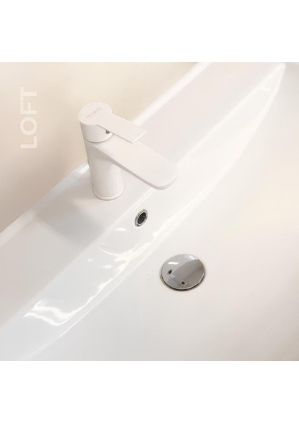 Loft Beyaz Lavabo Bataryası 921521W fiyatları