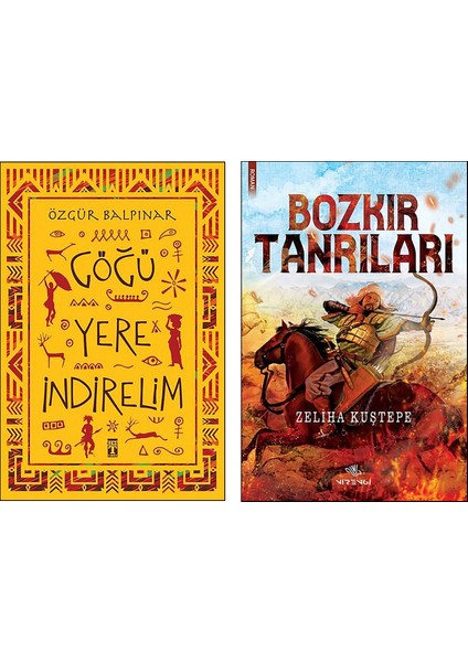 Göğü Yere İndirelim - Bozkır Tanrıları 2 Kitap