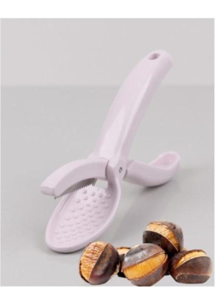 Plastik Kestane Çizici & Kestane Çizme Makası Metal Kesicili Makas