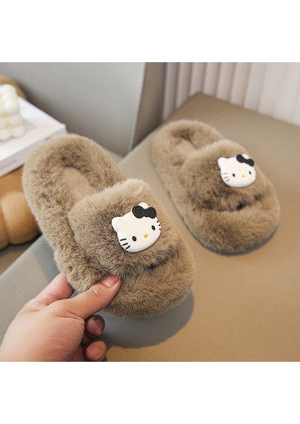 Çocuk Hello Kitty Ev Terliği (Yurt Dışından)