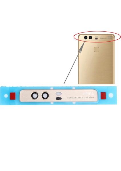 Huawei P9 Için Arka Kamera Lensi (Yurt Dışından)