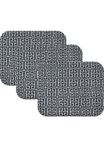 Knsz oturma minderi 3 lü mazlum talen kumaş tel sandalyesi oturma yeri için