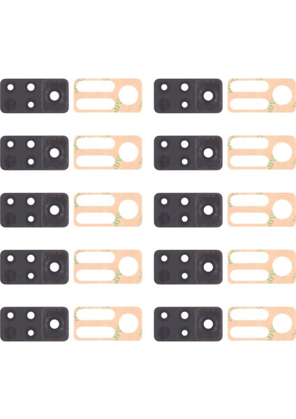 Honor V40 5g Için 10 Adet Arka Kamera Lensi (Yurt Dışından)