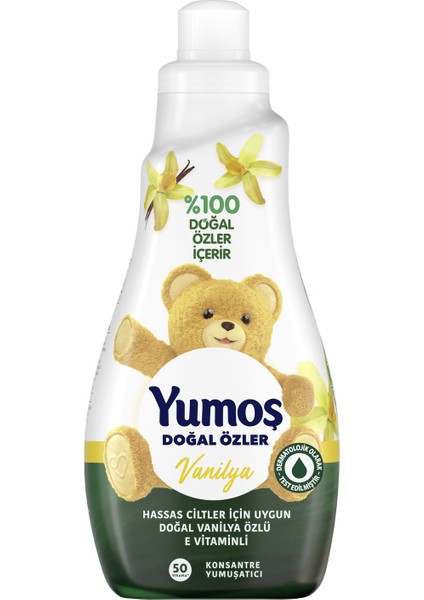 Doğal Özler Konsantre Çamaşır Yumuşatıcısı Vanilya 1200 ml