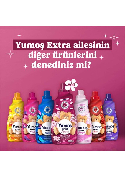 Extra Konsantre Çamaşır Yumuşatıcı Sakura1440 ml 60 Yıkama