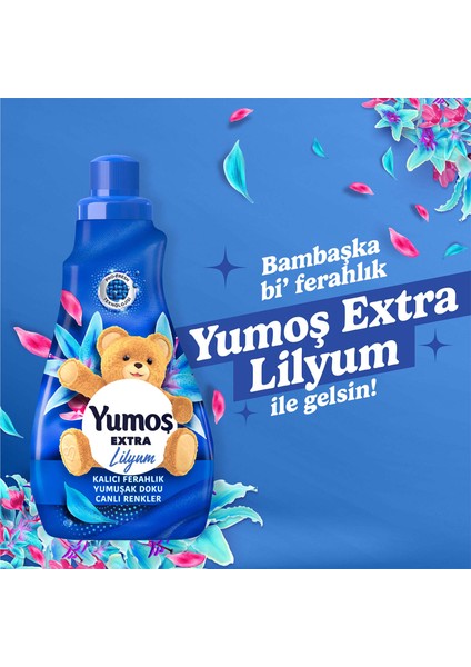 Extra Konsantre Çamaşır Yumuşatıcı Lilyum 1008 ml 42 Yıkama