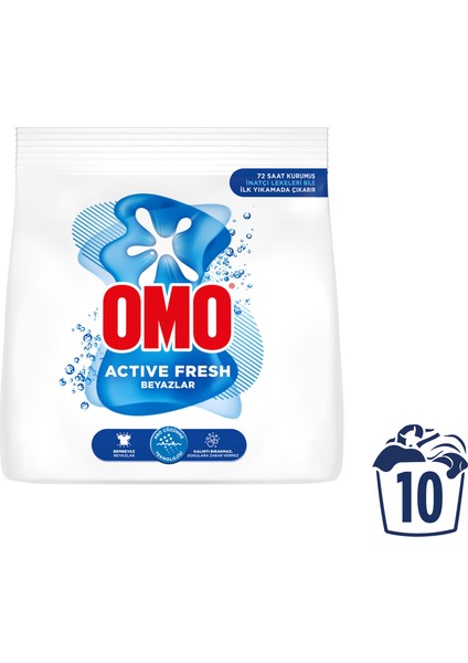 Active Fresh Beyazlar Toz Deterjanı 1.5 KG