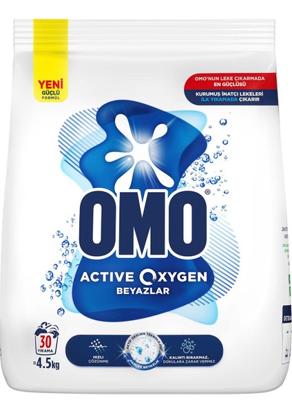 Active Oxygen Beyazlar Toz Deterjanı 4.5 KG