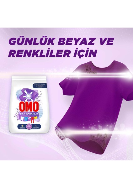 Sık Yıkananlar Beyazlar ve Renkliler Toz Deterjanı 5 KG