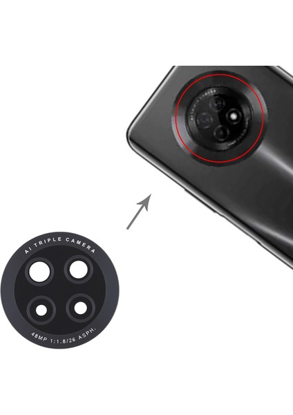 Huawei Y9A Için 10 Parça Arka Kamera Lensi / Enjoy 20 Plus 5g (Yurt Dışından) fırsatları