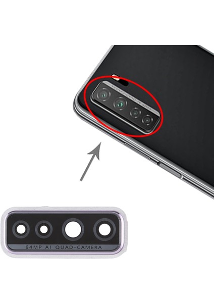 Huawei P40 5g Için Kamera Lens Kapağı (Yurt Dışından)